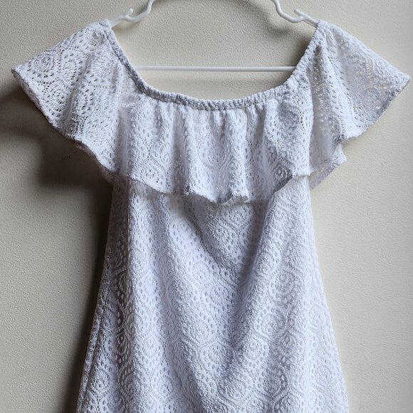 Lilly Pulitzer White La Fortuna Gypsea Lace Dress XS - Picture 5 of 15